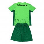 Günstige Fußballtrikots Sporting Clube de Portugal Kinder Fourth trikot 2024-25 Kurzarm